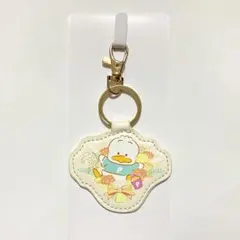 はぴだんぶい5周年 ファミリーマート限定 合成皮革キーホルダー あひるのペックル