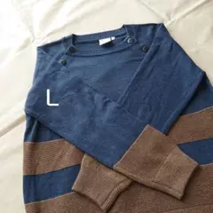 ニット　レディース　Ｌ セーター カジュアル