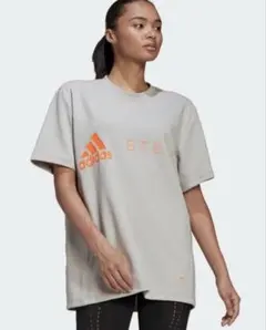 美品◼︎adidas by Stella McCartneyロゴTシャツ　OT④