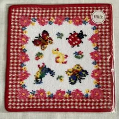 【完売品】フェイラーハンカチ＊サニーハイジデイ＊WEB限定＊レッド＊新品未使用のサムネイル