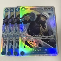 トラファルガー・ロー sr st17-002 4枚　ワンピースカード