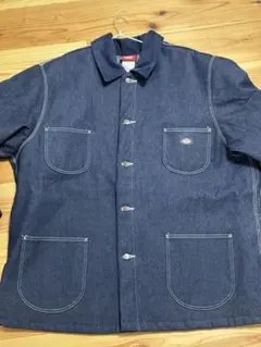 ディッキーズ ダークブルー カバーオール