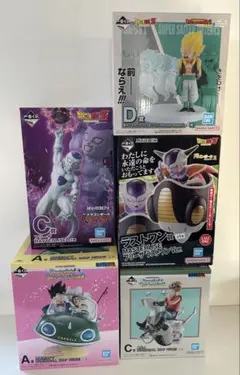ドラゴンボール一番くじ　まとめ売り　5点