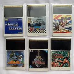 PCエンジンHUカード6枚セット［パワーイレブン他］