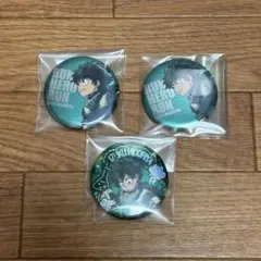僕のヒーローアカデミア 緑谷出久 缶バッチ 3点セット