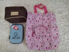 スヌーピー3点セット　　　　　エコバッグ　+グッズ