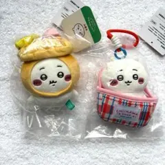 新品未開封 香港限定 ちいかわ 赤白青 茶餐廳 チャーム うさぎ セット