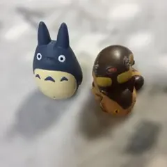 ジブリ となりのトトロ 指人形 トトロ ネコバス 2体セット - メルカリ