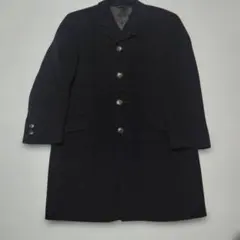 希少なレア物 ! 初期 D'URBAN黒 チェスターコート タスマニアウールＳ