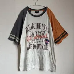 BAD BOY ラグラン Tシャツ クレイジーパターンのサムネイル