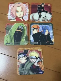 NARUTO展 コースター5種セット