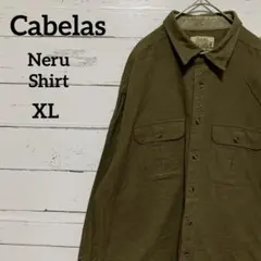 カベラス Cabelas 長袖 シャモアクロスシャツネルシャツ USA古着