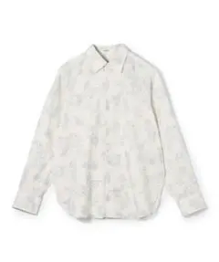 新品未使用タグ付き】ルシェルブルーPrint Bow Tie Shirt - メルカリ