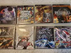 PS3ゲームソフトまとめ売り８点