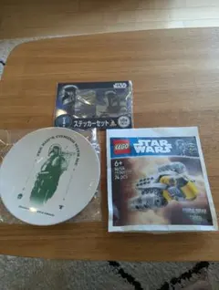 【未使用】マンダロリアン＆グローグー　 購入者限定LEGOプレートステッカー