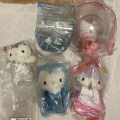 ハローキティ　5体セット　ぬいぐるみ　ハッピーセット　マクドナルド