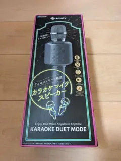 [미사용/개봉] 소형 가라오케 마이크 스피커