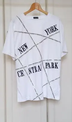 Natural ロゴプリント Tシャツ ホワイト