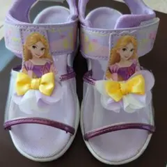 ラプンツェル キッズサンダル ムーンスター パープル