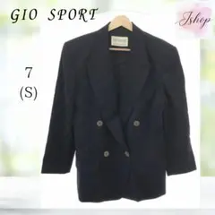美品＊GIO SPORT ジオスポーツ ジャケット 毛 キュプラ　976828のサムネイル