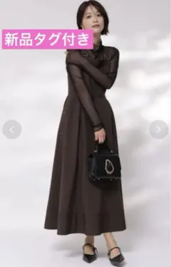 118【新品タグ付】Apuweiser-riche ベルト付ベアジャンスカ