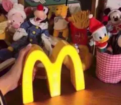 マクドナルド　ゴールデンアーチ　インテリアライト