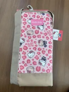 サンリオ　キティ　ヒョウ柄　保冷ビッグトート