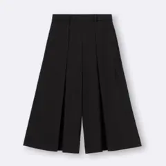 GU ドレープキュロット ブラック　L　美品のサムネイル