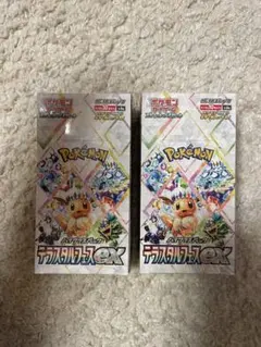 ポケモンカードゲーム テラスタルフェスEX 2個セットシュリンク付き