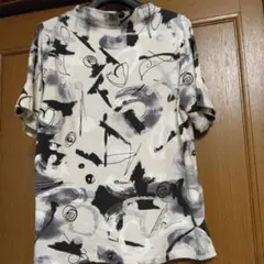 【TRUNK/ヒロココシノ】総柄 ストレッチトップス カットソーのサムネイル
