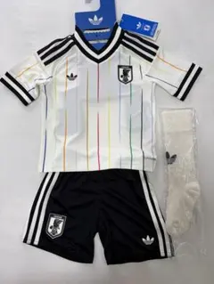 adidas アディダス 日本代表 ユニフォーム 3点セット キッズ 90 - メルカリ