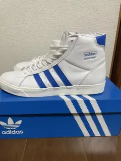 adidas BASKET PROFI ホワイト/ブルー ハイカット