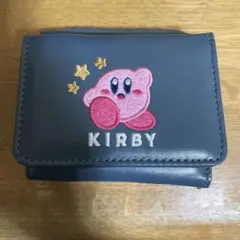 【星のカービィ】 さがら刺繍三つ折りウォレット 財布