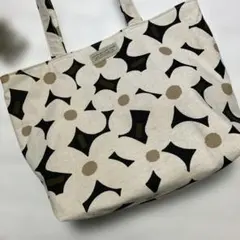 大きめトートバッグハンドメイド　2082