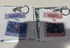 ミルキーサブウェイ　連結キーホルダー　カナタ　アカネ