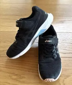 asics スニーカー ジュニア 女の子 ベルクロ ランニングシューズ 21.5