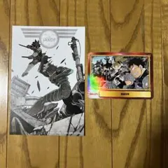 怪獣8号 アニメイト 特典 イラストカード SCFカード