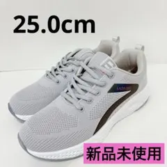 ✨新品未使用✨レディース ランニングシューズ グレー スニーカー 25.0cmのサムネイル