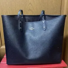 coach レザートートバッグ　リバーシブル　リクルート