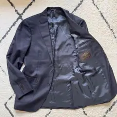 カノニコ　グリーンレーベルリラクシング　テーラードジャケット　ネイビー　44