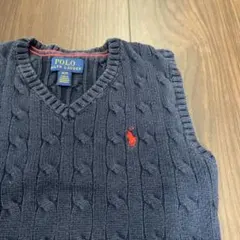 Polo Ralph Lauren ネイビー ベスト 3/3T
