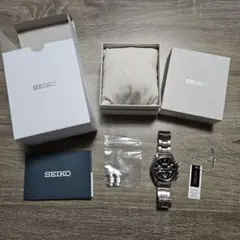 SEIKO セイコー SBTR013 クロノグラフ 腕時計 ブラックのサムネイル