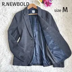 R.NEWBOLD ポールスミス　ツイード　テーラードジャケット チャコール