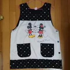 エプロン 保育士 ミッキーミニー