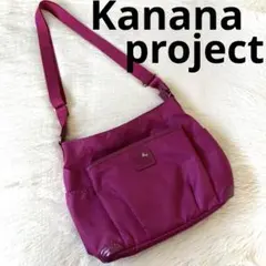 Kanana project ナイロンショルダーバッグ 軽量 旅行バッグ ピンクのサムネイル