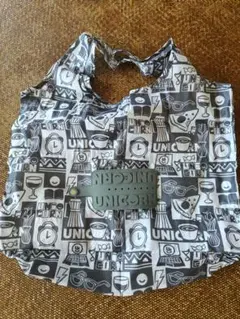 奥田民生　UNICORN 総柄 エコバッグ 折りたたみ　未使用品のサムネイル