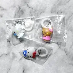 ハローキティ めじるしアクセサリー スタンダード 天使 日焼け 3点セット