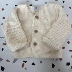 プチバトー ニットカーディガン 12m75cm