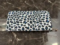 ヒョウ柄 長財布