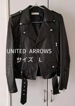 ユナイテッドアローズ　ライダースジャケット　L　40